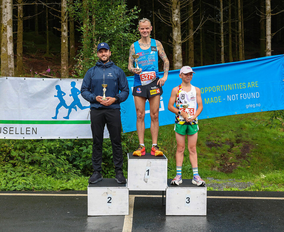 Margunn Bye Tøsdal og Frode Oldervoll vant i Bergen Skogsmaraton 1U9A5881.jpg