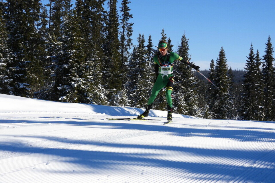 Skiskyttere dominerte Skøytebirken under strøkne forhold erik-hattestad.JPG