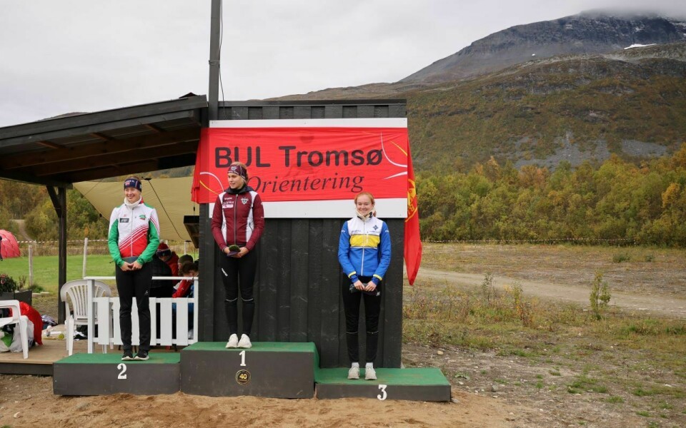Norges cup avslutning junior i flott Tromsø-terreng 01D1920pall