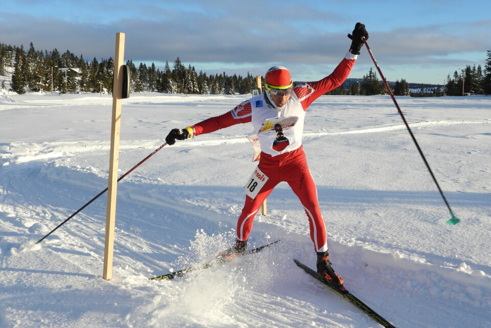 90 bilder med ski-o-action på Sjusjøen lørdag og søndag DSCN9646