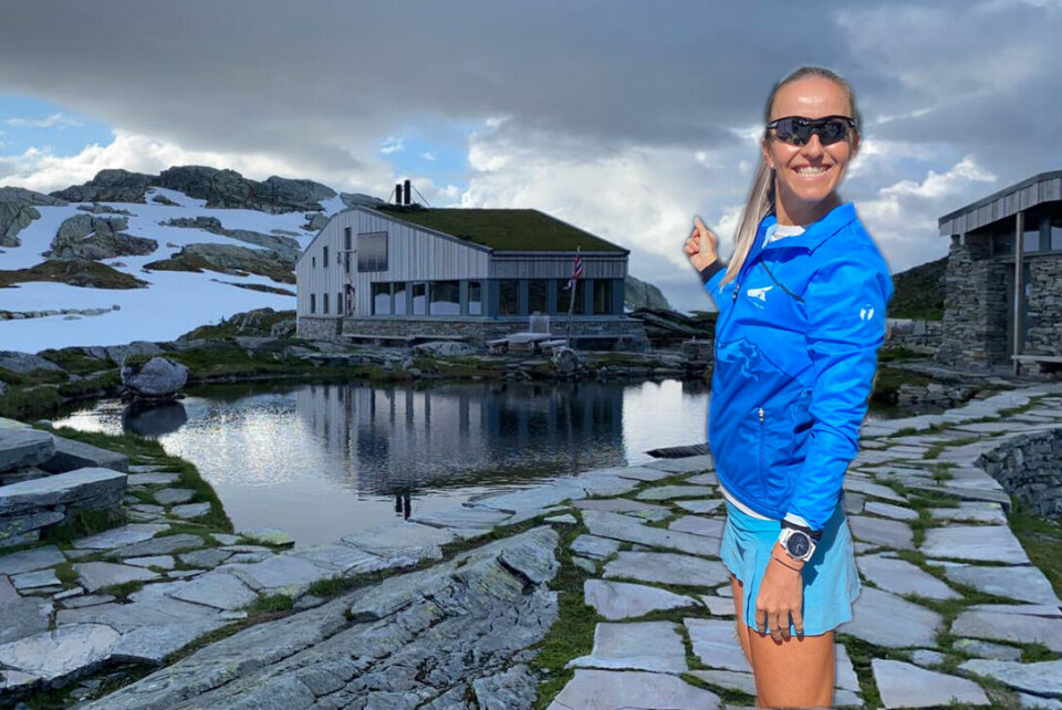 Anita Iversen Lilleskare var raskeste kvinne opp til det særpregede hyttenalegget Breidablik. (Fotomontasje: Arne Dag Myking, bilder fra arrangør og BFG Bergen Løpeklubb) Anita Iversen Lilleskare var raskeste kvinne opp til det særpregede hyttenalegget Breidablik. (Fotomontasje: Arne Dag Myking, bilder fra arrangør og BFG Bergen Løpeklubb)
