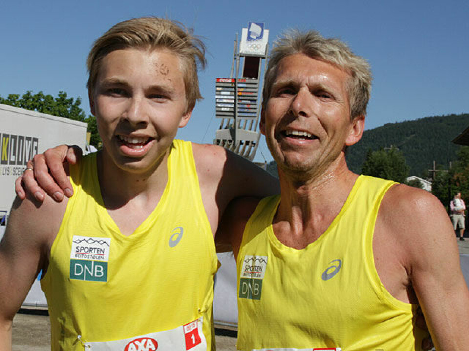 Gunhild Halle Haugen pluss far og sønn Nyquist best i HalvBirken Birk_lopet-239_VinnerHalvBi