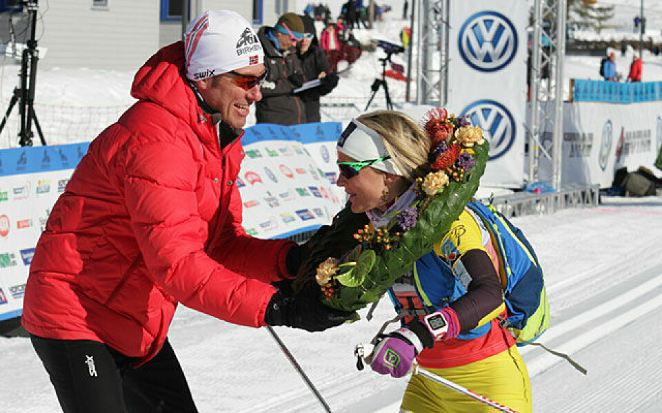 Therese Johaugs nye rekord i Birken lyder på 2:41:46 Birken-099_Thereese_Johaug_
