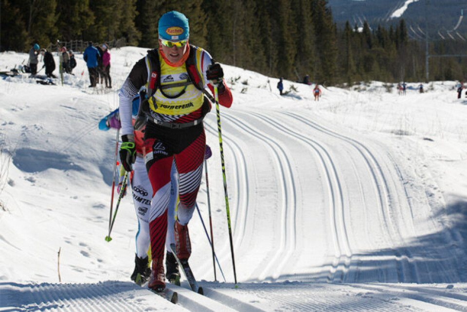 Therese Johaugs nye rekord i Birken lyder på 2:41:46 080_elite_kv_birken_210315.jpg