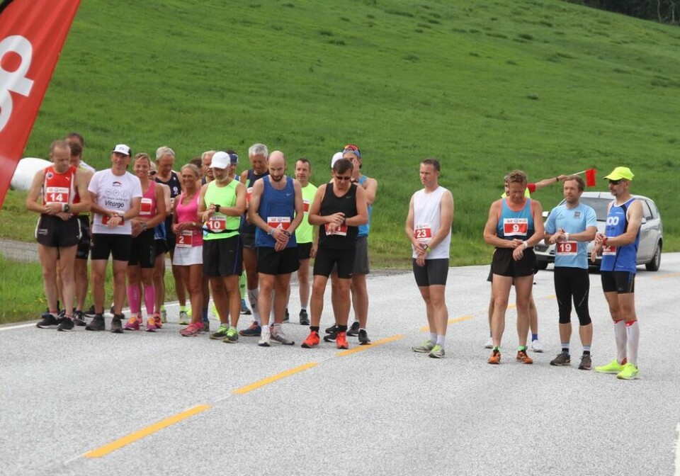 Den varmeste Hornindalsvatnet Maraton noensinne Maraton_foer_start