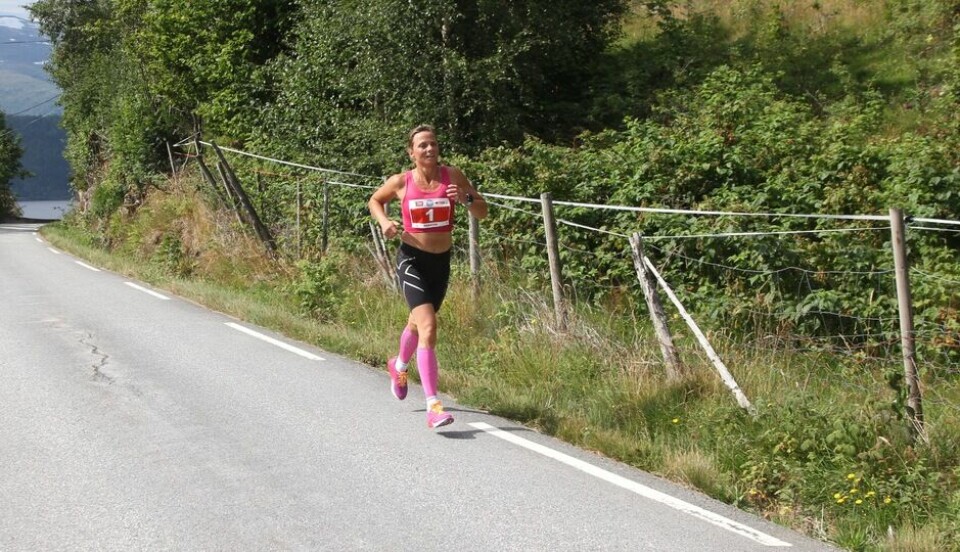 Den varmeste Hornindalsvatnet Maraton noensinne Maraton_beste_kvinne
