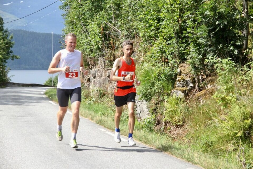 Den varmeste Hornindalsvatnet Maraton noensinne Maraton_nest_tet