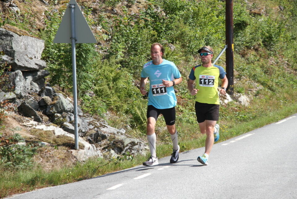 Den varmeste Hornindalsvatnet Maraton noensinne Halmaraton_tet_utiloepet