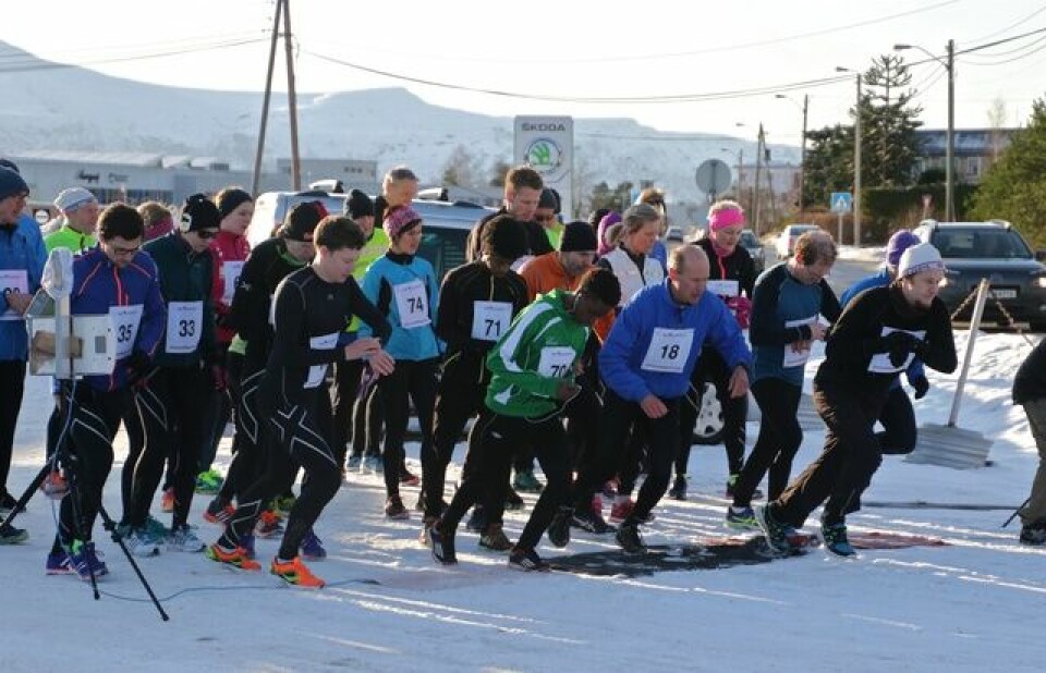 SK Herd tok dobbelt på 5 km i Ålesund 01_starten.jpg