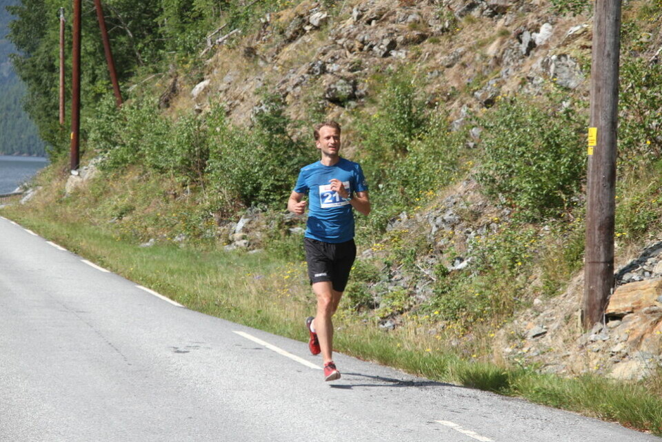Den varmeste Hornindalsvatnet Maraton noensinne 10km_andremann_Jan_Endre_Rise