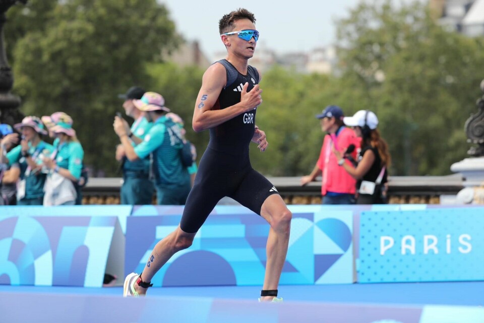 Britiske Alex Yee avgjorde den olypmpiske triatlon-konkurransen på løpingen. (Foto fra World Triathlons facebookside) Britiske Alex Yee avgjorde den olypmpiske triatlon-konkurransen på løpingen. (Foto fra World Triathlons facebookside)