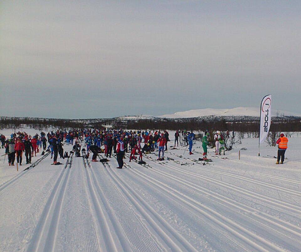 Rekorddeltakelse i Troll Ski Marathon Start_Venabu.jpg