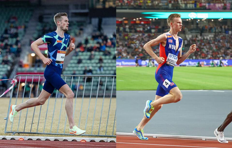 Sjøl om begge har planer om å løpe 5000 m som sesongens første løp, så vil det skje til ulik tid på to forskjellige steder. (Foto: Samuel Hafsahl og Arne Dag Myking) Sjøl om begge har planer om å løpe 5000 m som sesongens første løp, så vil det skje til ulik tid på to forskjellige steder. (Foto: Samuel Hafsahl og Arne Dag Myking)