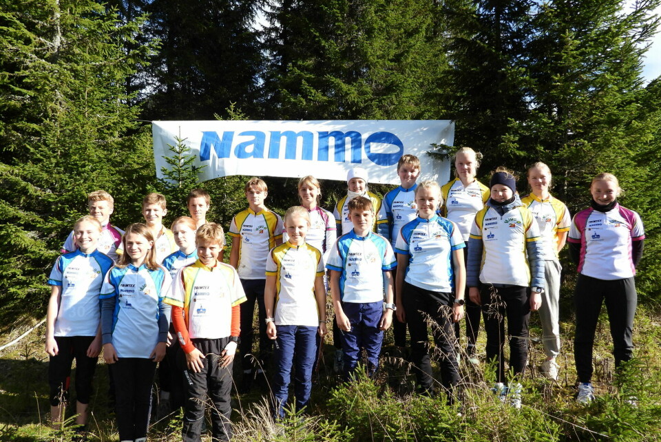 Årets vinnere av Nammocupens spesialtrøyer. (Foto: Stein Arne Negård) Årets vinnere av Nammocupens spesialtrøyer. (Foto: Stein Arne Negård)