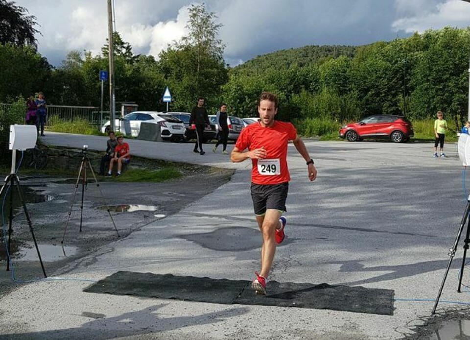Emil Ahlbeck satte ny løyperekord i Ålesund sommerkarusell Marcus_Megrund_maal