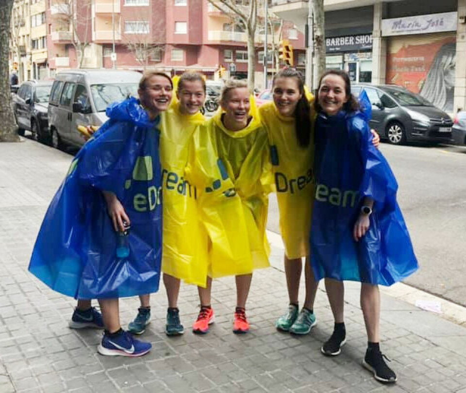 4 klarte EM-kravet da 182 norske løp Barcelona Halvmaraton Barcelona_Abazi_Aders_Hoiland_Kaspersen_Falck.jpg