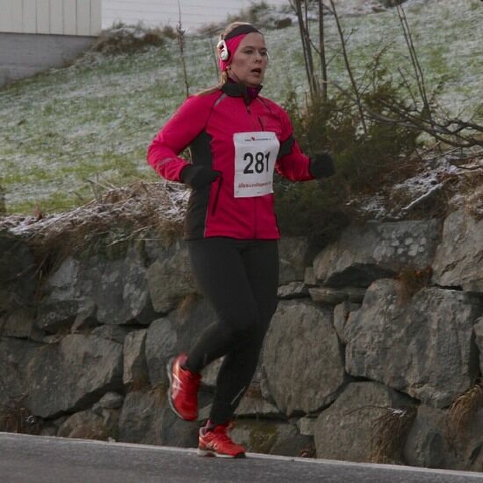 Kaldt, men bart i Ålesund lørdag Christine_Hoeyvik