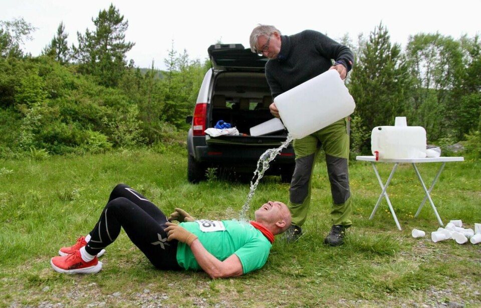 Elida Fuglem og Erlend Nilsen Sandnes vant Eikenosa Opp Vaeskepaafyll