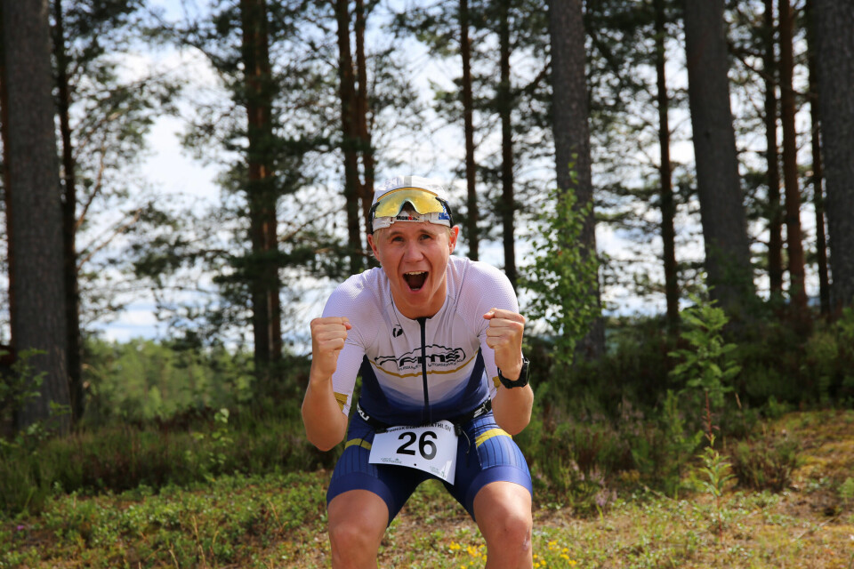 Finnskogen Triathlon med deltagere fra fjern og nær Marius Bjerkeset.jpg