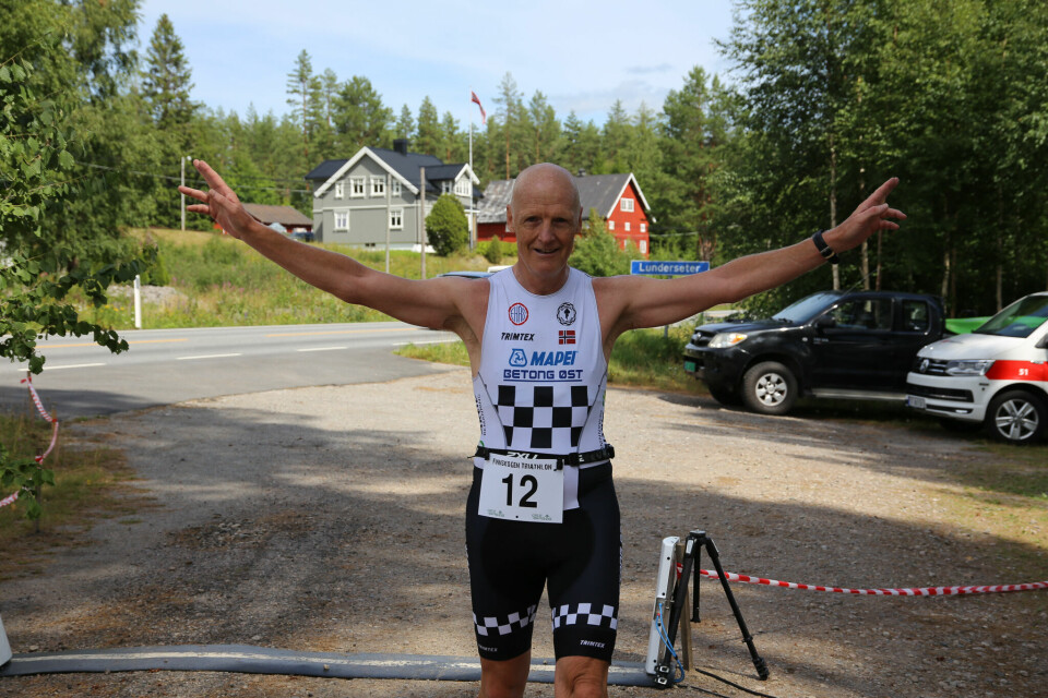 Finnskogen Triathlon med deltagere fra fjern og nær Rolf M. Bakken.jpg