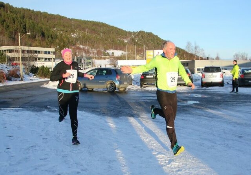 SK Herd tok dobbelt på 5 km i Ålesund 32_Spurt.jpg
