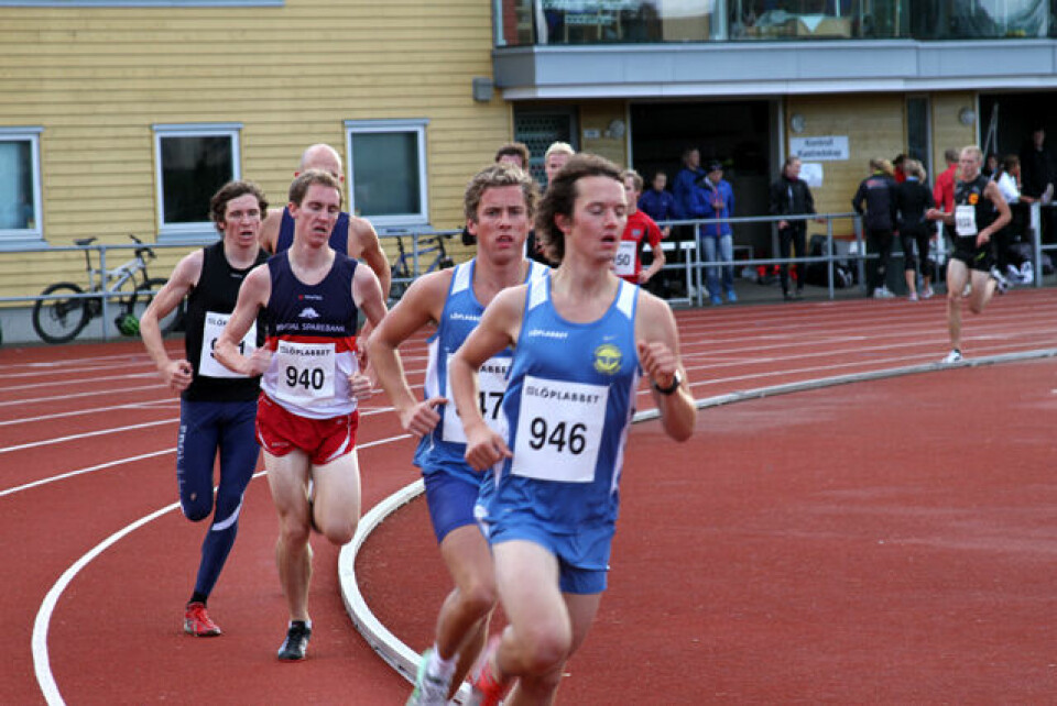 Fyldig 3000-meter felt i Trondheim