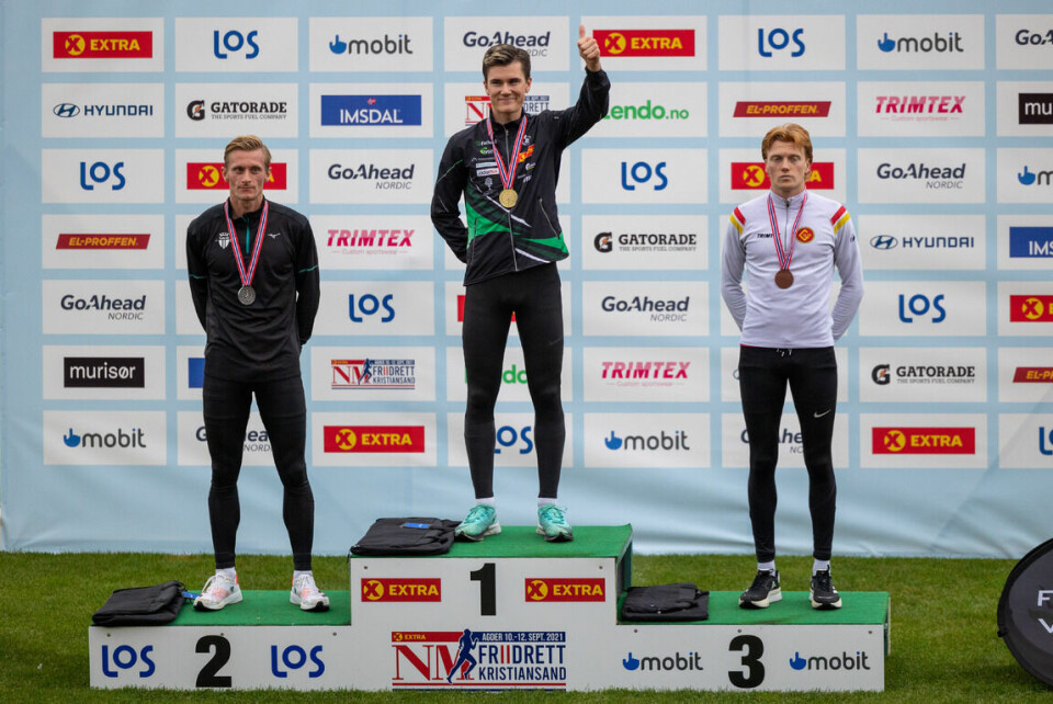 Nok en oppvisning av Jakob Ingebrigtsen i NM 1500m-mf-pallen.jpg