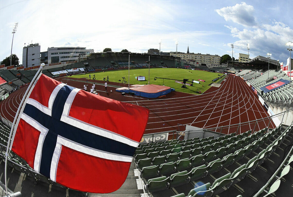 Ikke så enkelt å løpe fort i 5 minutter Bislett Stadion 11. juni 2020. (Foto: Bjørn Johannessen)