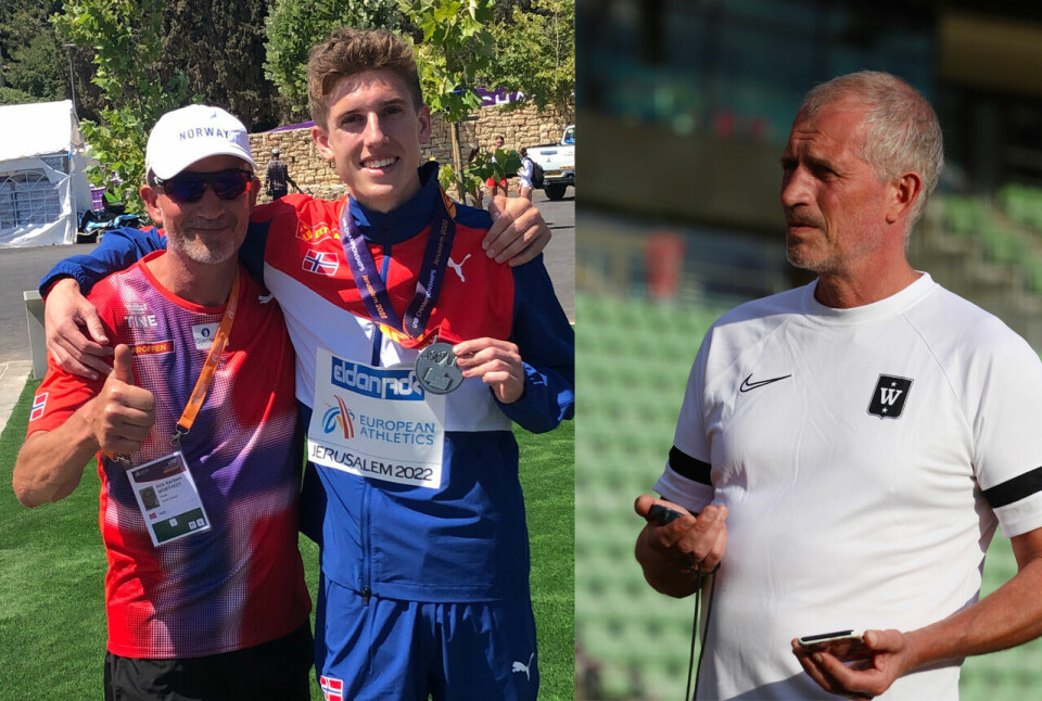 Et av høydepunktene i Atle Karlsen Mortvedt sin trenerkarriere så langt var da Andreas Halvorsen i sommer tok to sølvmedaljer i U18-EM i Jerusalem. I dette intervjuet deler han sin treningsfilosofi. (Foto: privat) Et av høydepunktene i Atle Karlsen Mortvedt sin trenerkarriere så langt var da Andreas Halvorsen i sommer tok to sølvmedaljer i U18-EM i Jerusalem. I dette intervjuet deler han sin treningsfilosofi. (Foto: privat)