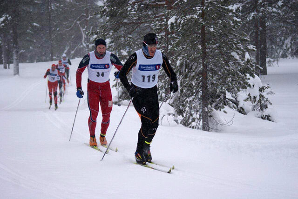 Fire minutter foran i Furnesåsen Rundt