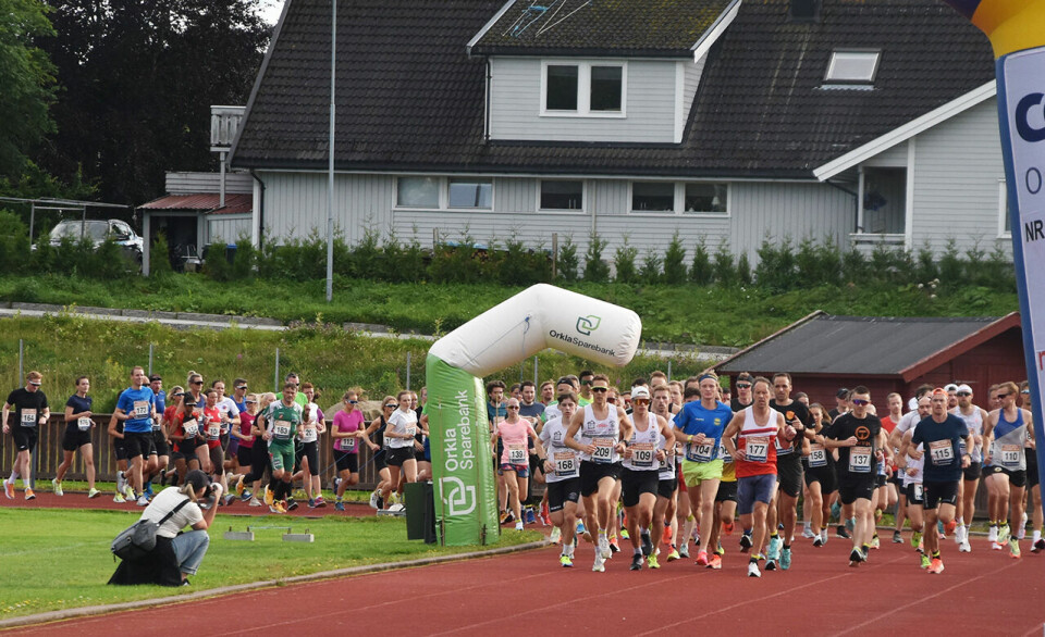 Hanne Mjøen Maridal og Trond Ørjan Eide vant Orkland Energimila Start-5km-DSC_0094.jpg