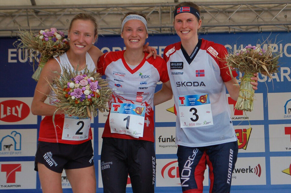 EM-bronse til Andrine Benjaminsen på mellomdistansen i EM EMpallDamer