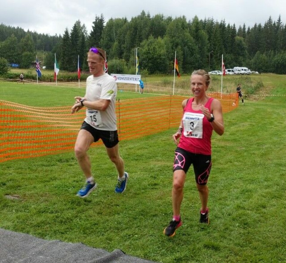 Therese Falk og Trond Hansen vant på Kongsvinger Hel_Therese_Falk_Kim Olsen.jpg
