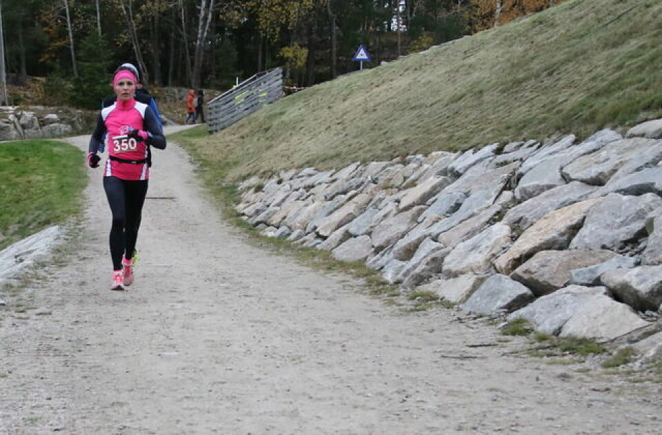 Mari Gjølberg og Piotr Sutor vant Fredrikstad Maraton Kondis/Marianne Røhme