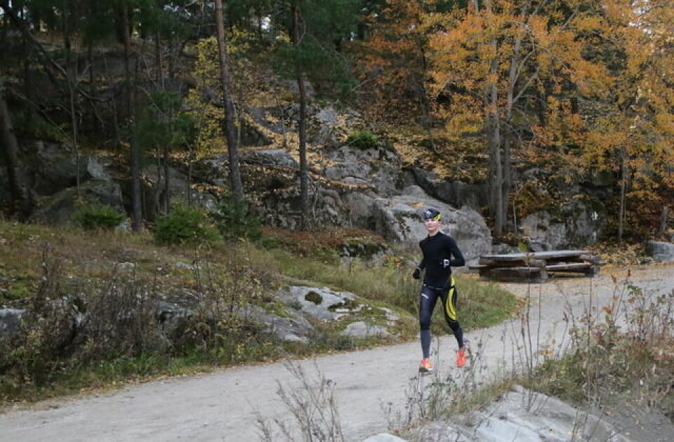 Mari Gjølberg og Piotr Sutor vant Fredrikstad Maraton Kondis/Marianne Røhme