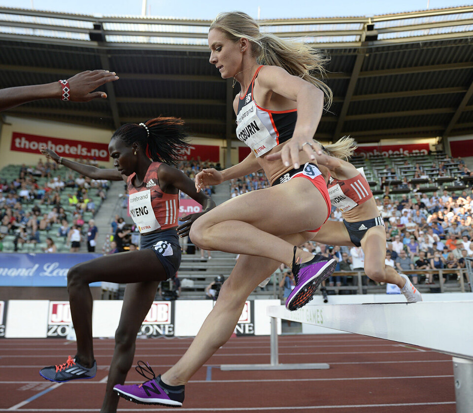 Karoline Bjerkeli Grøvdal hadde ikke dagen på 3000 m hinder hinder-coburn_D4N5993.jpg