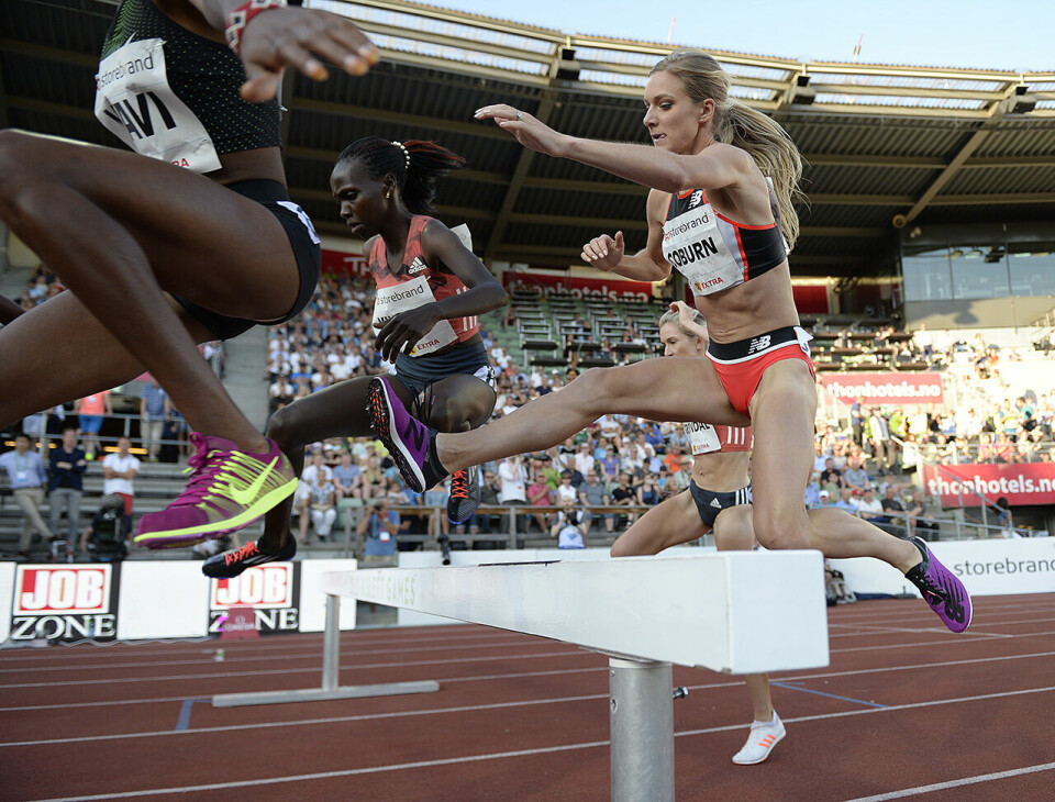 Karoline Bjerkeli Grøvdal hadde ikke dagen på 3000 m hinder hinder-coburn_D4N5991.jpg
