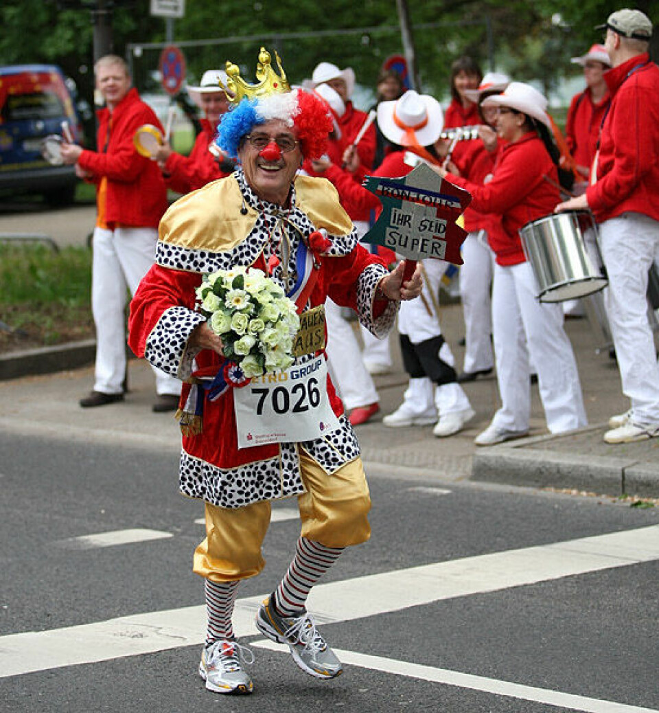 Flott norsk dag i Düsseldorf Klovn_trommer_9C0E5985