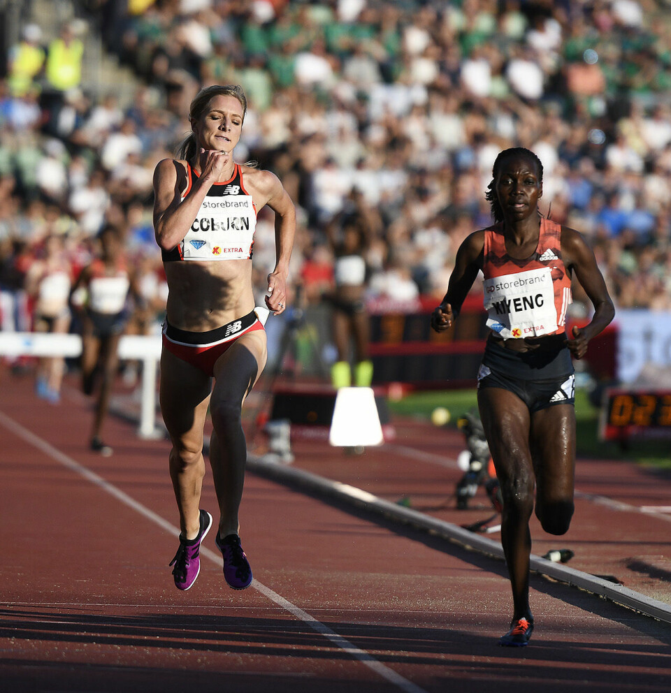 Karoline Bjerkeli Grøvdal hadde ikke dagen på 3000 m hinder hinder-maalgang-coburn_50D5518.jpg
