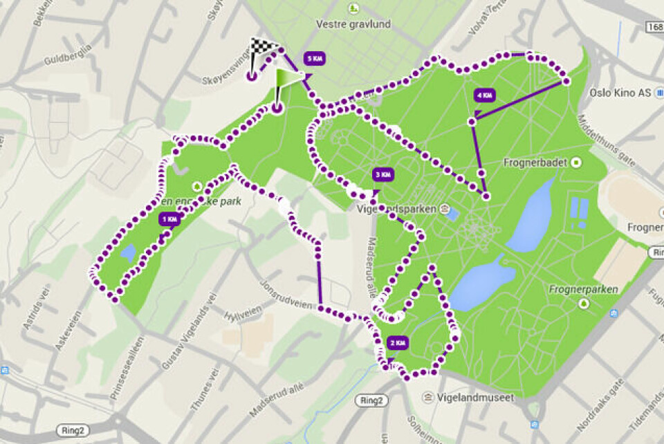iFormløpet ble kontrollmålt til årets løp loeypekart_640x426