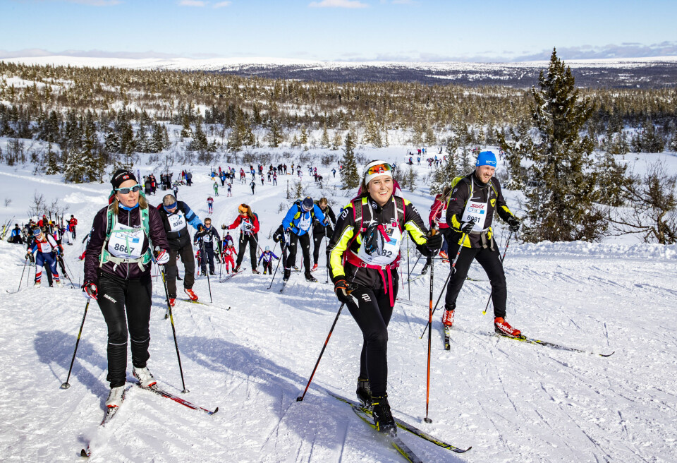 Det er fortsatt 500 ledige plasser i Birkebeinerrennet Birkebeinerrrennet Birken SKI 2019. Foto: Geir Olsen / BIRKEN
