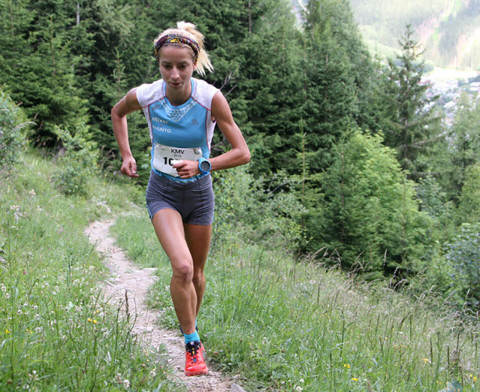 To norske pallplasser i KM Vertical i Mont Blanc Marathon Paula_CABRERIZO_IMG_0444.jpg