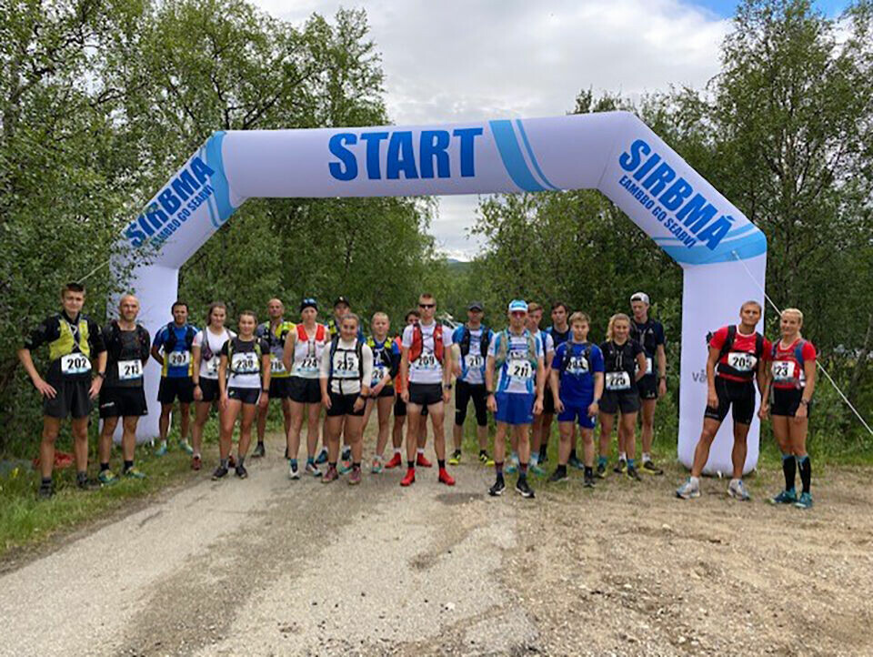 Like før start i årets løp. (Foto: Arrangør) Like før start i årets løp. (Foto: Arrangør)