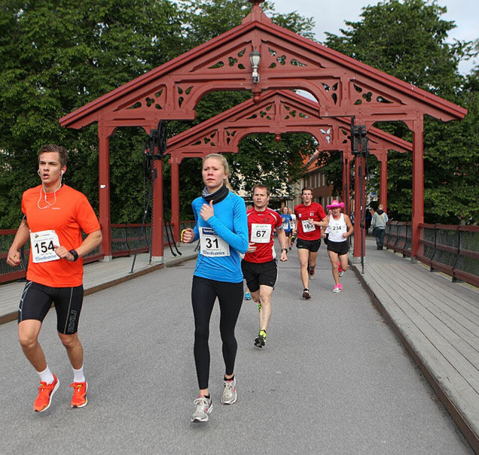 Strindheim og Tellefsdal i tet etter første dag i St. Olavsloppet Over_Gamle_Bybro_2_A20G6276.jpg