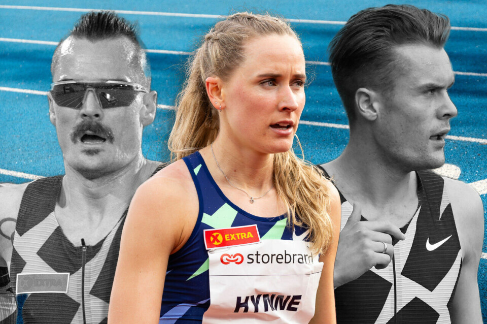 Tre løpere på riktig vei. Henrik Ingebrigtsen, Hedda Hynne og Filip Ingebrigtsen løp alle til årsbeste torsdag kveld. (Foto: Samuel Hafsahl/Bjørn Johannessen) Tre løpere på riktig vei. Henrik Ingebrigtsen, Hedda Hynne og Filip Ingebrigtsen løp alle til årsbeste torsdag kveld. (Foto: Samuel Hafsahl/Bjørn Johannessen)