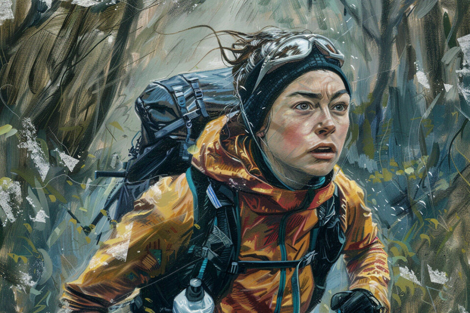 Barkley Marathon: Hallusinasjoner og null søvn sier Jasmin Paris om det historiske løpet illustrasjon-jasmin-paris.jpg