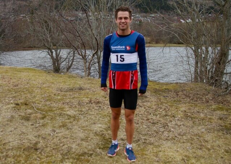 Ådne Andersen med ny løyperekord i Rotevatnet rundt Aadne_Andersen_Maal