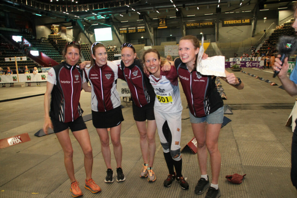 10 mila: 3. plass til Nydalens damer DNydalen3