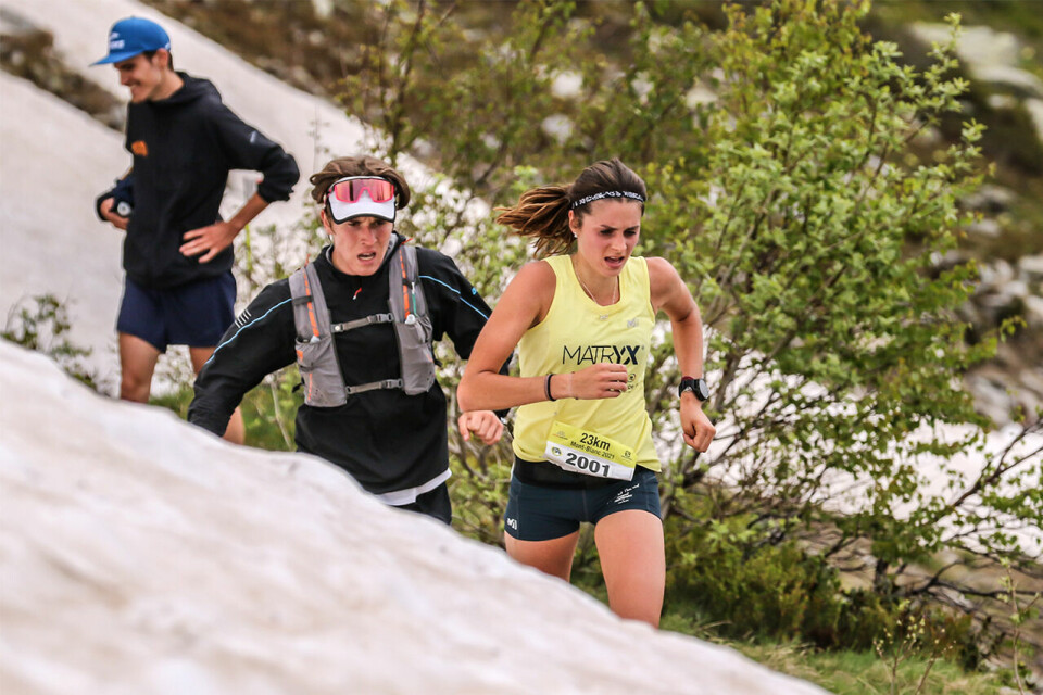 Seier til Stian Angermund og 2. plass til Eli Anne Dvergsdal i Mont Blanc Marathon MBM-Germain-Lucille.jpg