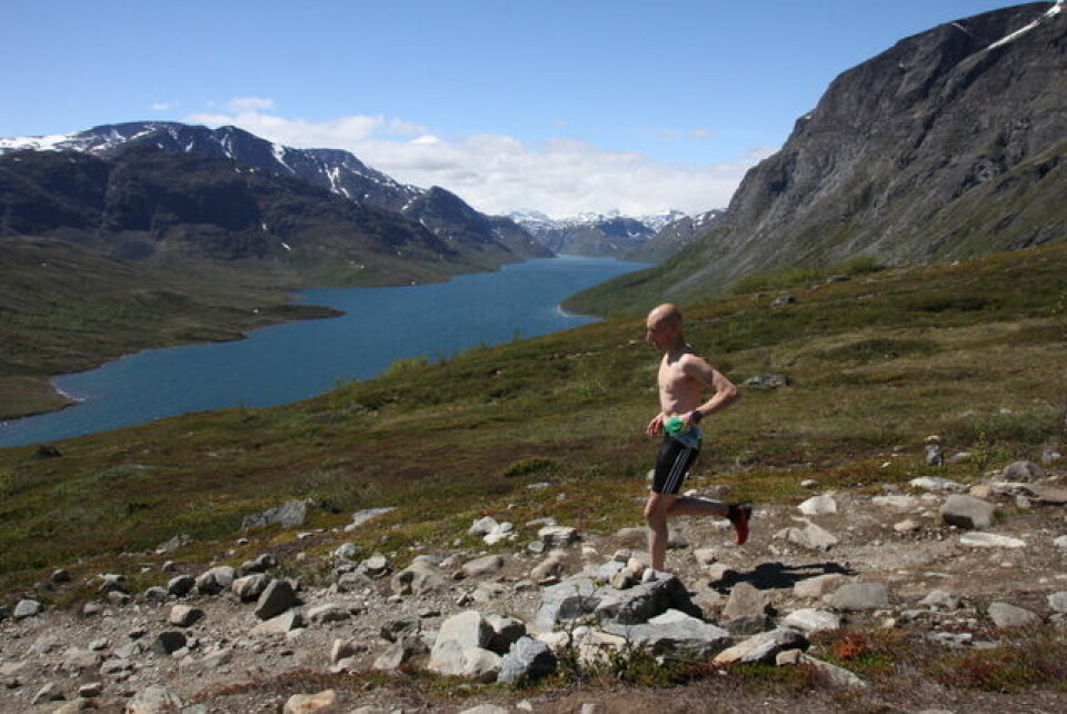 Nordskar og Øvre-Helland først over Besseggen i uventet praktvær IMG_7596.jpg